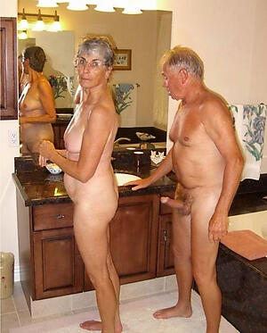 unsightly mature couple porn photo