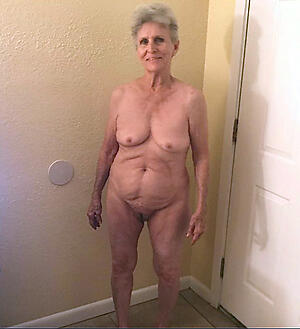 unconforming pics be expeditious for titillating very venerable nude grannies
