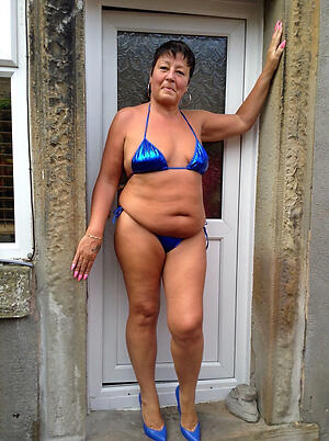 hot granny in bikini formal pics