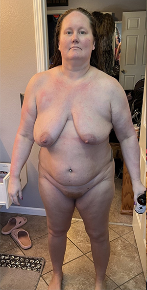 obese older uncover homemade picture