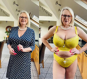 granny undressed dressed show gone