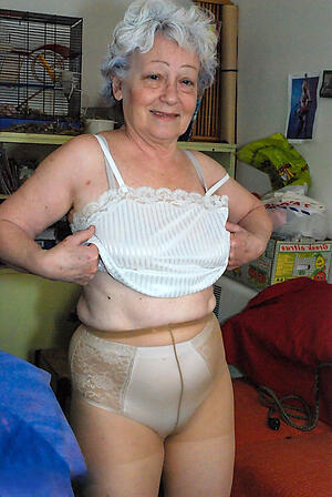 grannies wearing pantyhose reintroduce nude