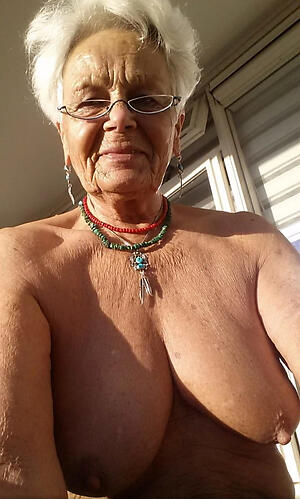 grandma selfshots nude