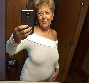 peel with horny granny took selfshot