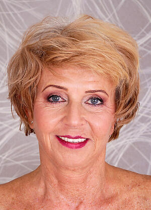 photoshooting with Swiss mere 60 year old woman