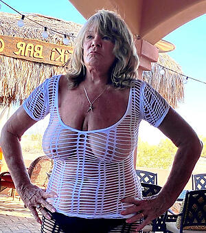 photoshooting with Swedish granny heavy tit