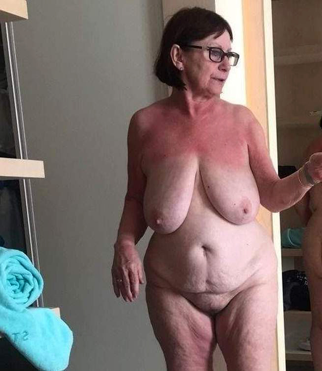 Broad In The Beam Busty Grannies Posing Nude Gra